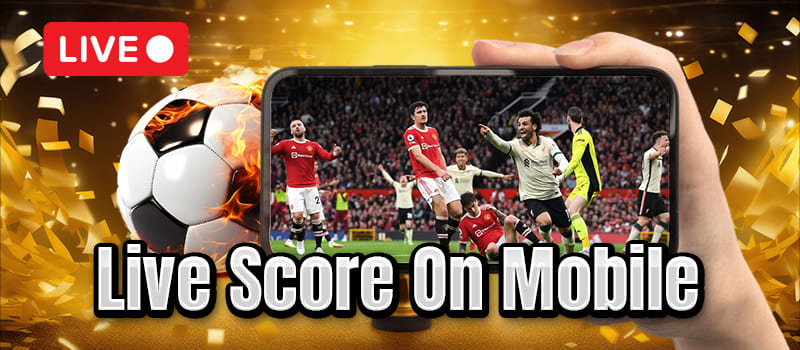 Live Score on mobile